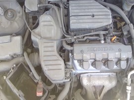 2003 HONDA CIVIC, BLACK, LX, 1.7L AT,   A25123